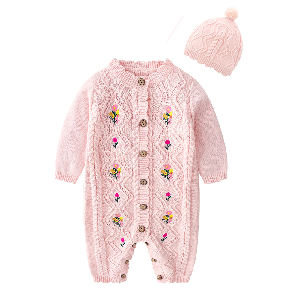 Ropa de invierno para bebé niñ - Newborn Baby Girl Romper Floral reseña y precio