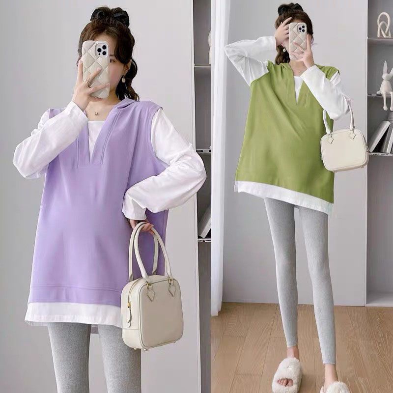 Conjunto de 2 piezas de moda p - Maternity Wear reseña y precio