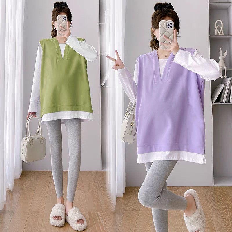 Conjunto de 2 piezas de moda p - Maternity Wear reseña y precio