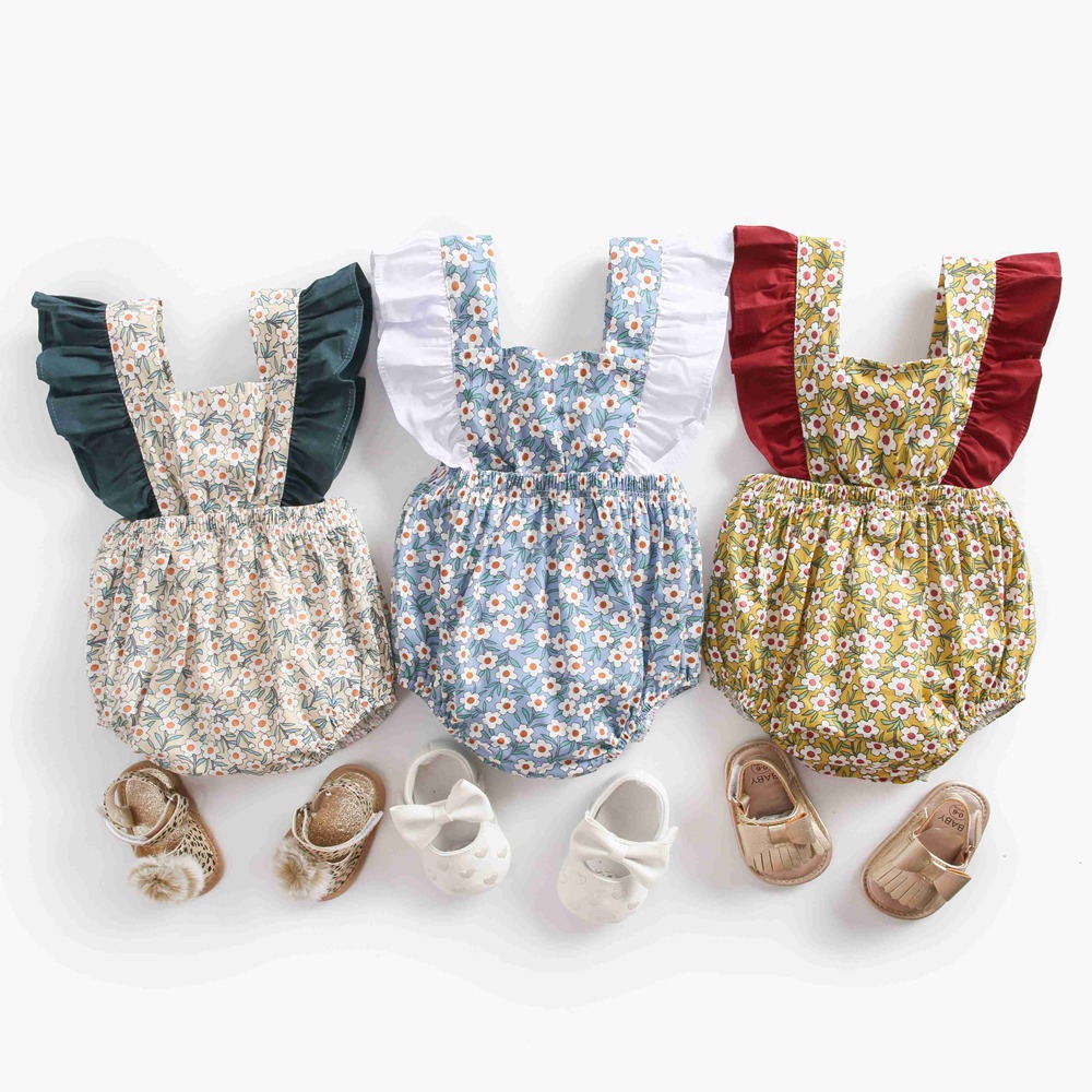 Sanlutoz, peleles de algodón d - Newborn Baby Girl Romper Floral reseña y precio