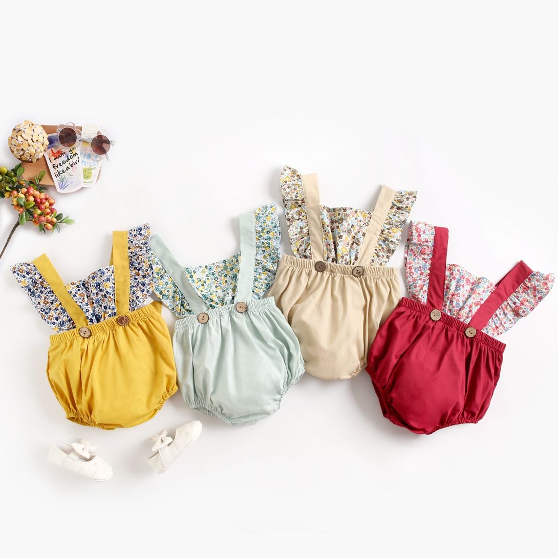 Sanlutoz, peleles de algodón d - Newborn Baby Girl Romper Floral reseña y precio