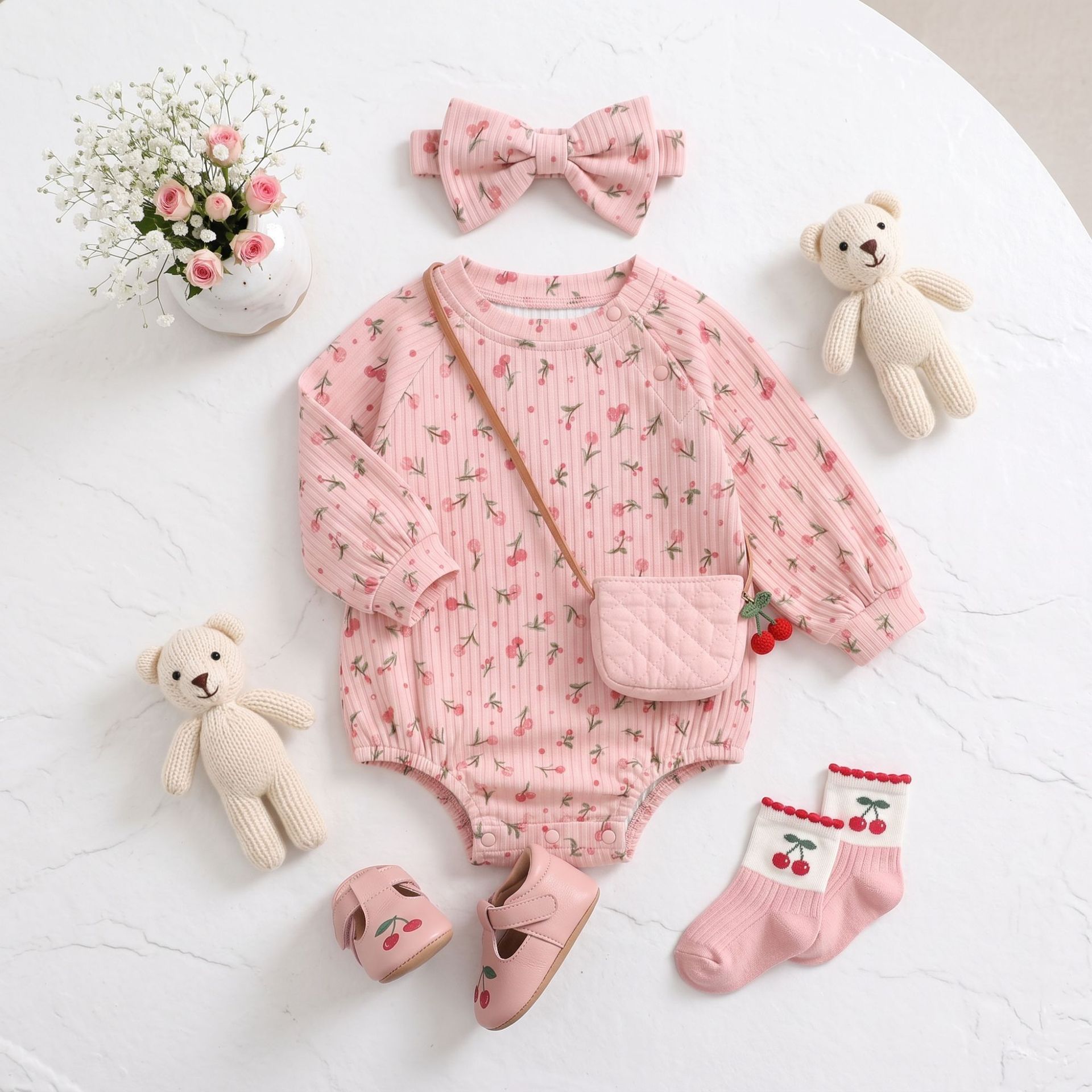 Ropa de bebé para niña, de 0 a - Newborn Baby Girl Romper Floral reseña y precio
