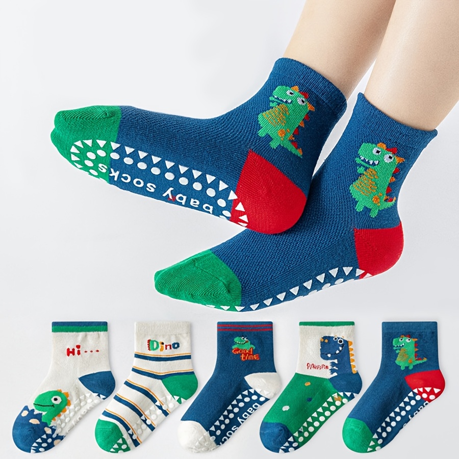 5 pares de calcetines de suelo - Unisex Baby Socks Non Slip reseña y precio