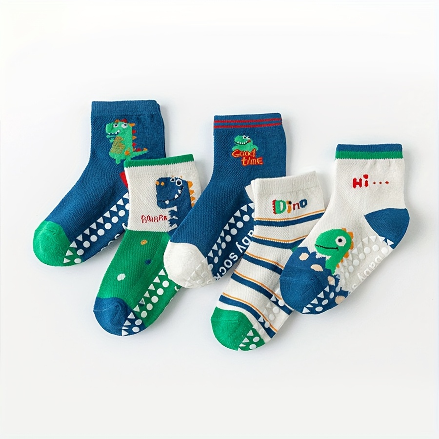 5 pares de calcetines de suelo - Unisex Baby Socks Non Slip reseña y precio