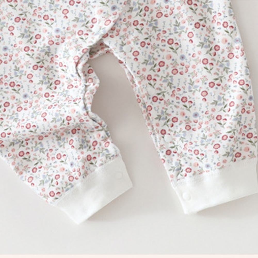 Mono de manga larga para bebé  - Newborn Baby Girl Romper Floral reseña y precio