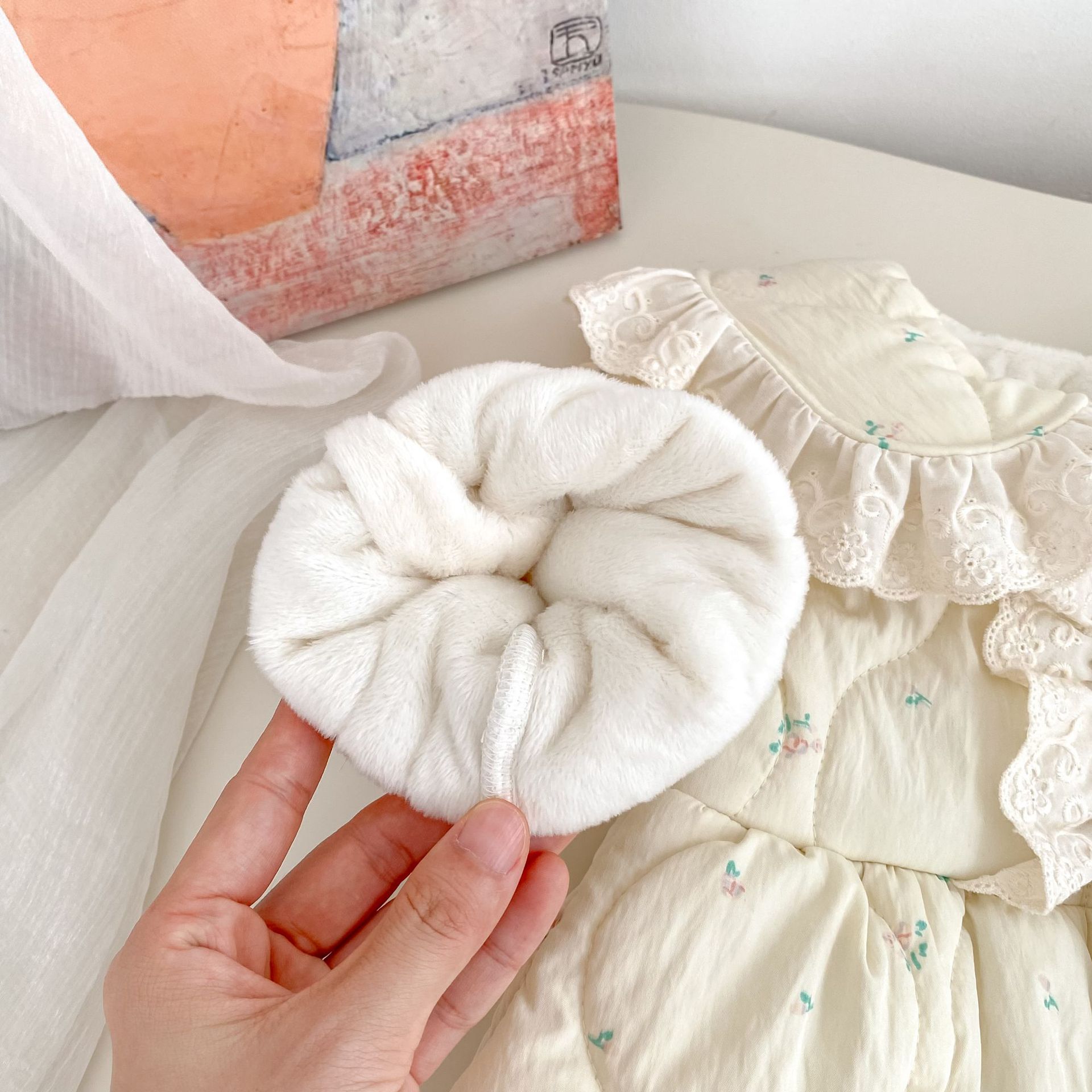 2025 invierno nuevo bebé niña  - Newborn Baby Girl Romper Floral reseña y precio