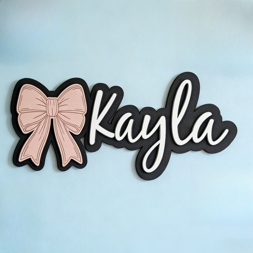 Placa de Pared de Madera en Fo - Nursery reseña y precio