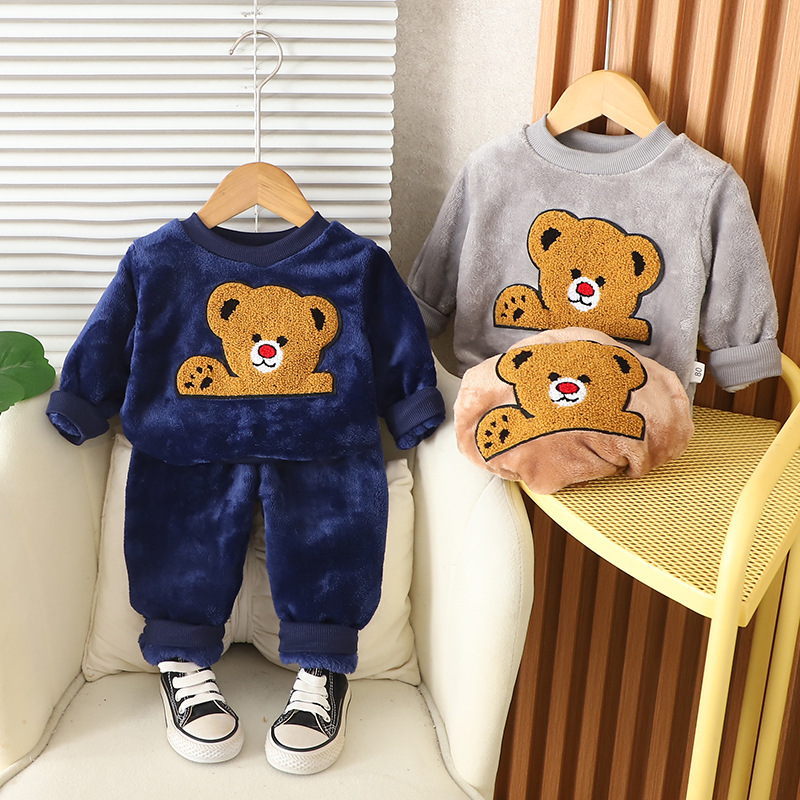 Nueva ropa de invierno para be - Toddler Boy Winter Fleece Jacket reseña y precio