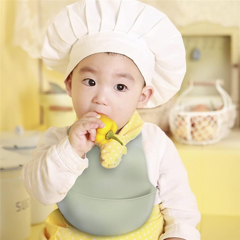 YSUN-Baberos de silicona para  - Waterproof Baby Bibs Silicone reseña y precio