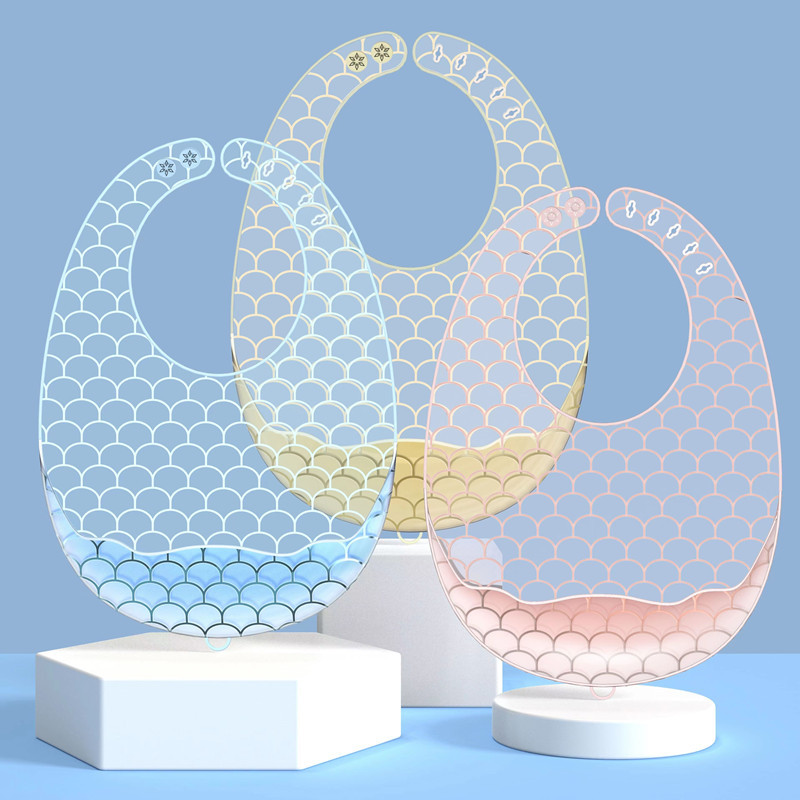 Baberos de silicona para bebé, - Waterproof Baby Bibs Silicone reseña y precio