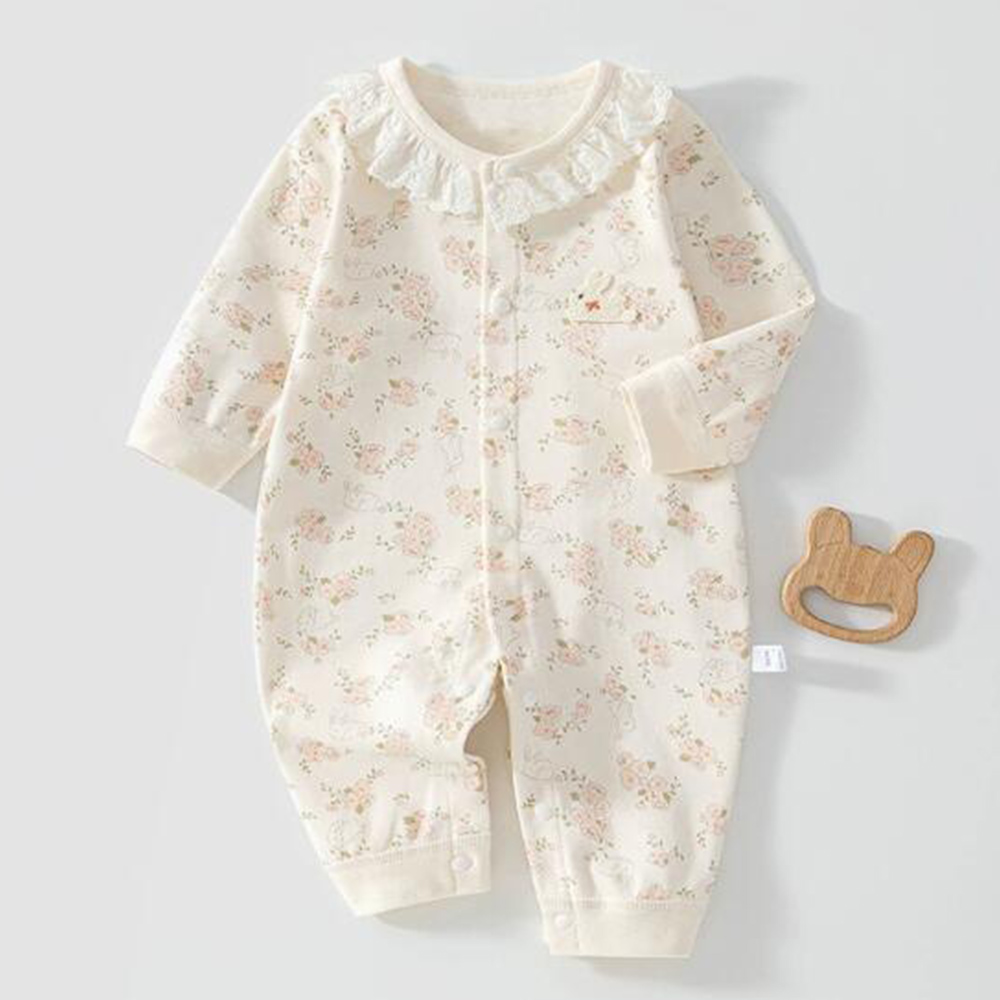 Mono de Otoño para Bebé Niña,  - Newborn Baby Girl Romper Floral reseña y precio