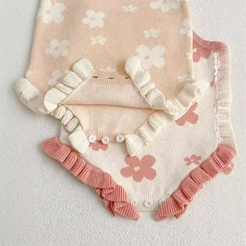 Otoño recién nacido niñas mono - Newborn Baby Girl Romper Floral reseña y precio